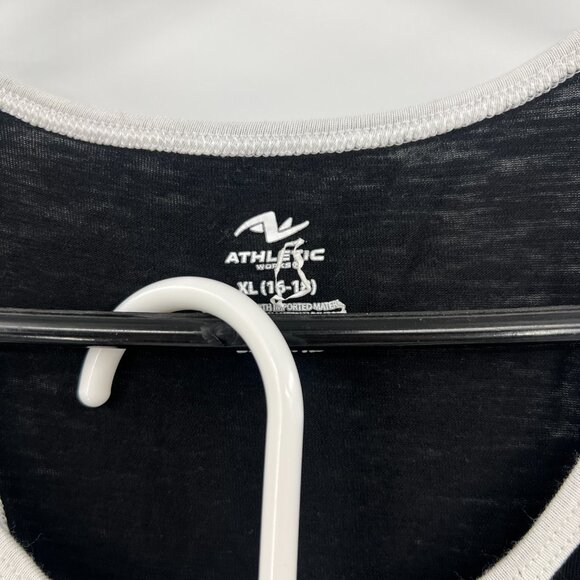 Athletic Works Lot of 2 Green Black Tank Tops Women's XL - Picture 4 of 6